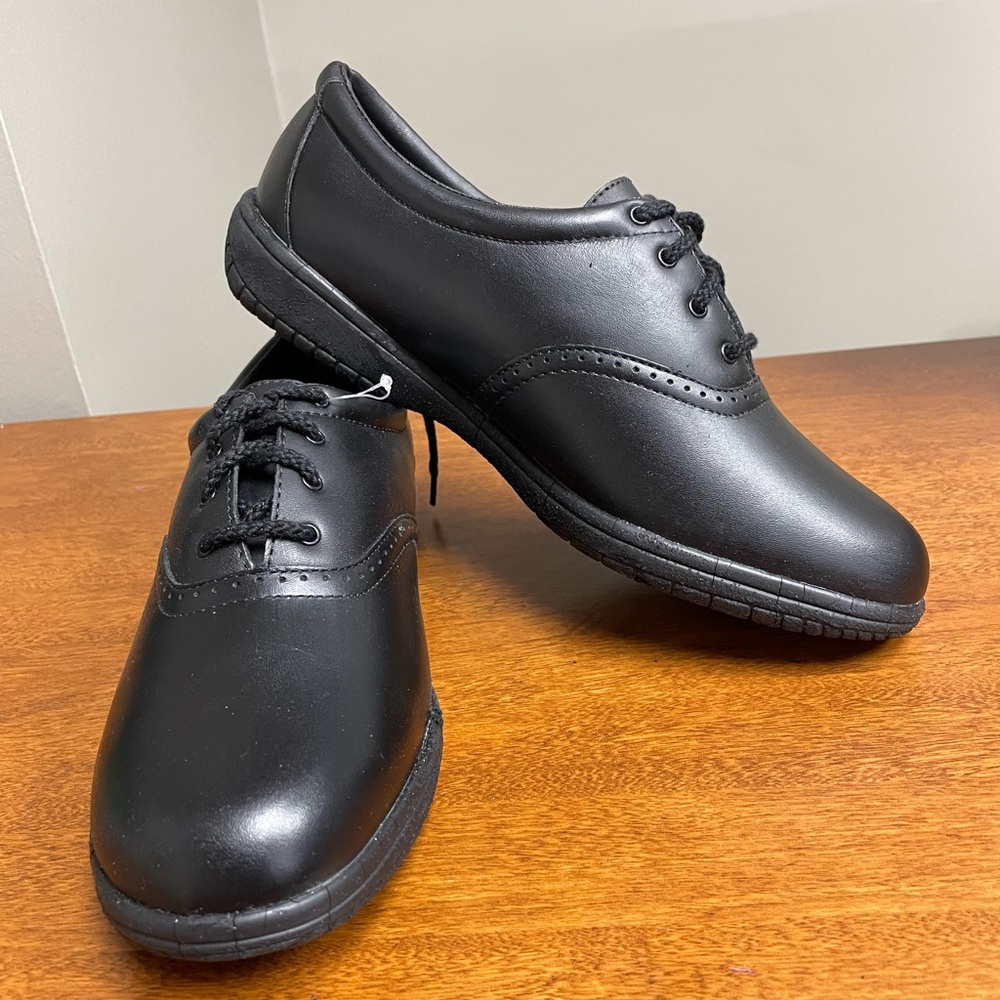 I ❤️ Comfort Black Women's Loafers size 8 1/2 W NIB